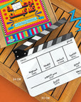 Arabic & English Clapperboard