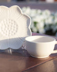 Flower Teacup & Saucer Set - Curate Home