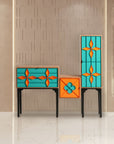 Al Bawaba Series: BO NAJ-MA Console Cabinet by Majid Al Bastaki