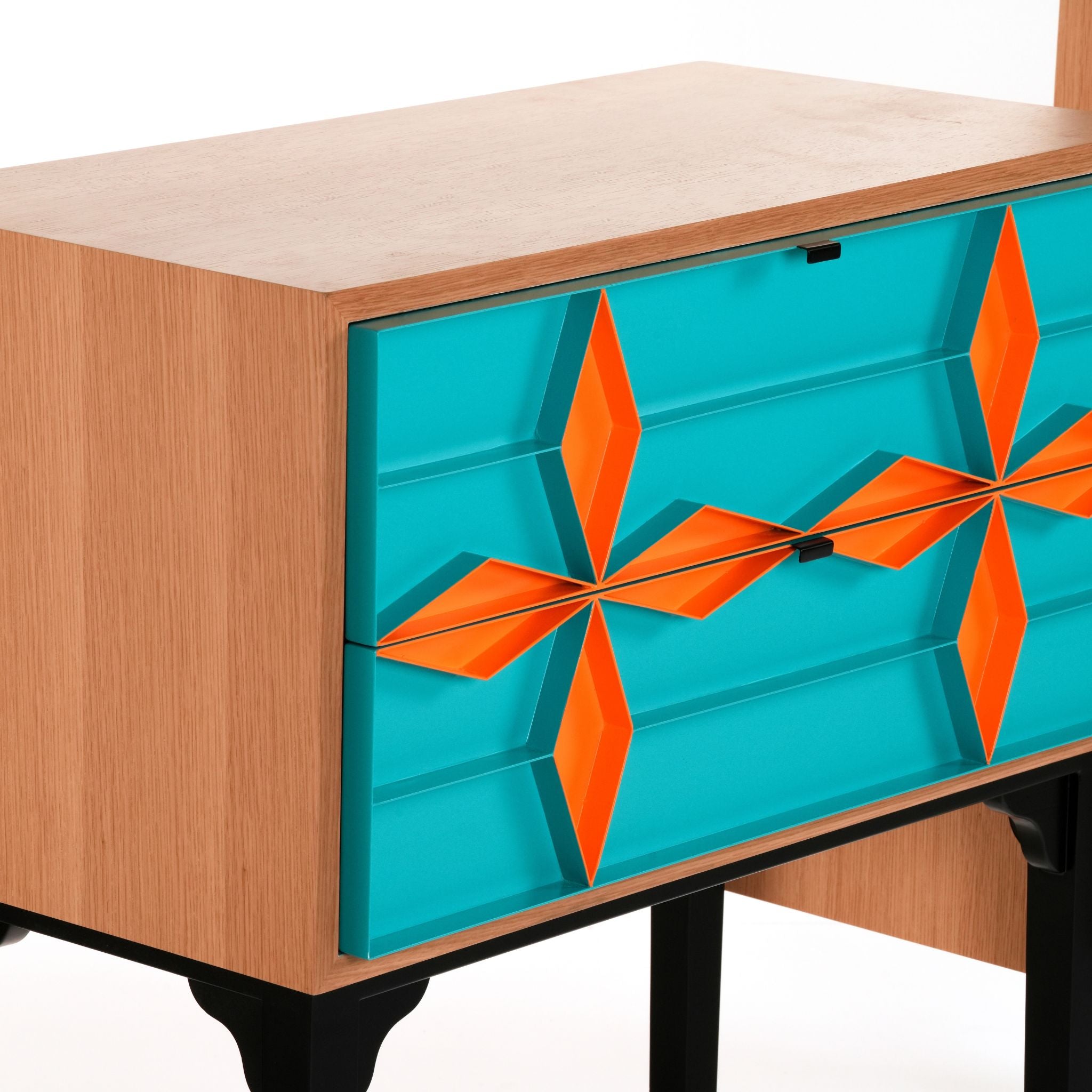 Al Bawaba Series: BO NAJ-MA Console Cabinet by Majid Al Bastaki