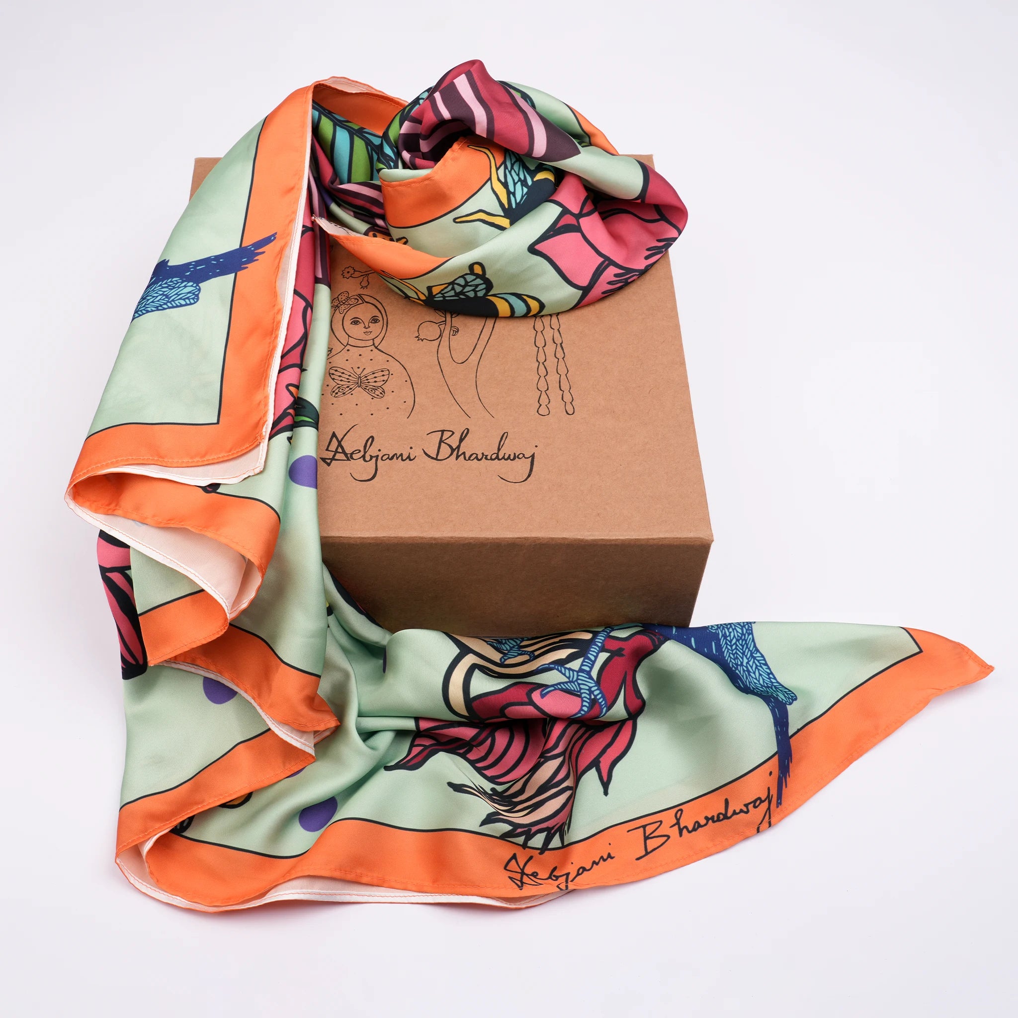 Sipping Moon Juice Scarf