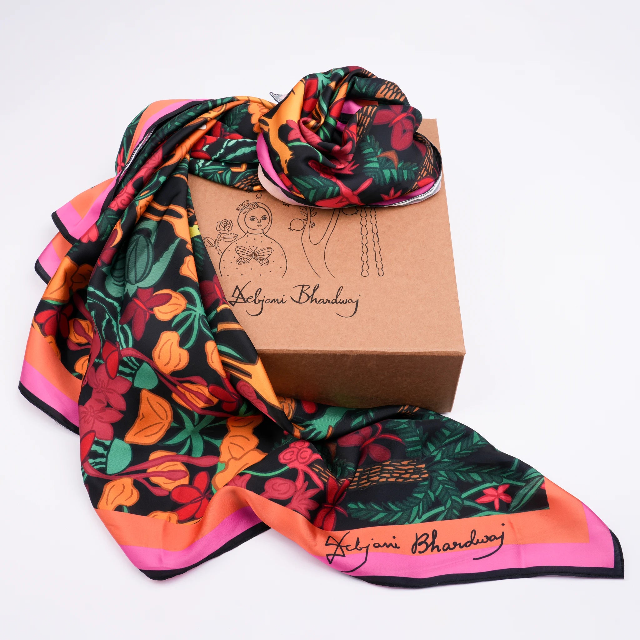 Flame of The Forest Scarf