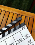 Arabic & English Clapperboard