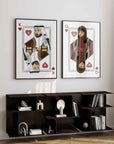 King & Queen of Hearts Poster
