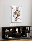 King & Queen of Hearts Poster