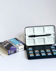 Van Gogh Watercolor Pocket Box 12 Half Pan Metallic & Interference Colours