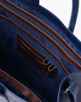 Short Travel Bag - Navy Blue