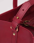 Short Travel Bag - Maroon