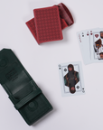 Playing Cards with Leather Pouch