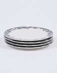 Black Ghaf Plates - Set of 4