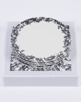 Black Ghaf Plates - Set of 4