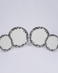 Black Ghaf Plates - Set of 4