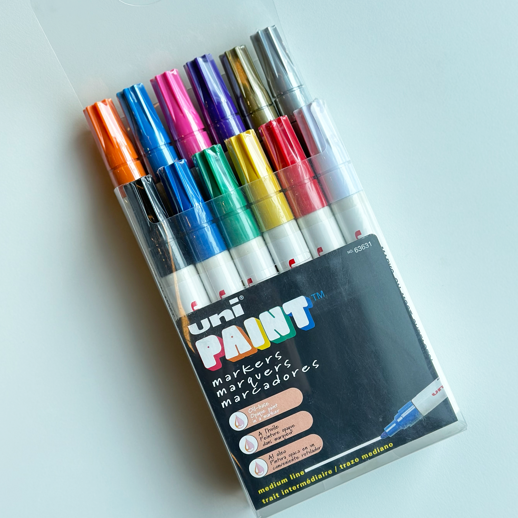 Uni Paint Markers | Set of 12