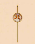Cities Collection Metal Bookmark by Ekleel, metal bookmark celebrating Abu Dhabi and Al Ain, Tashkeel, third view