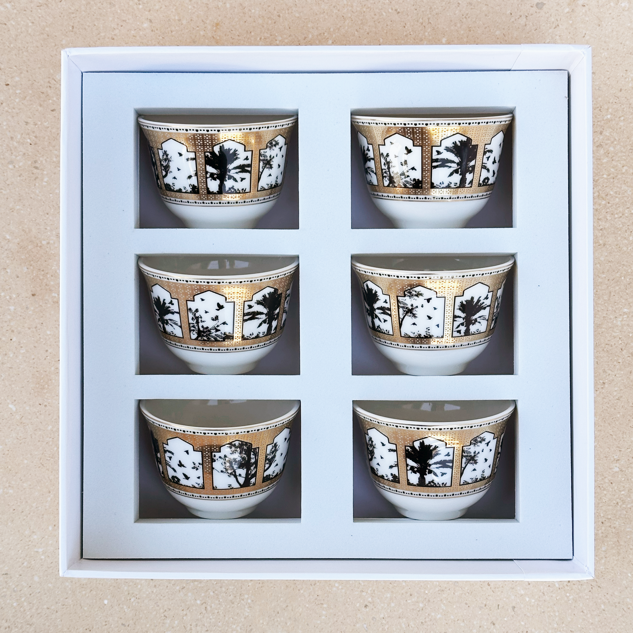 Gold Finyal - Set of 6
