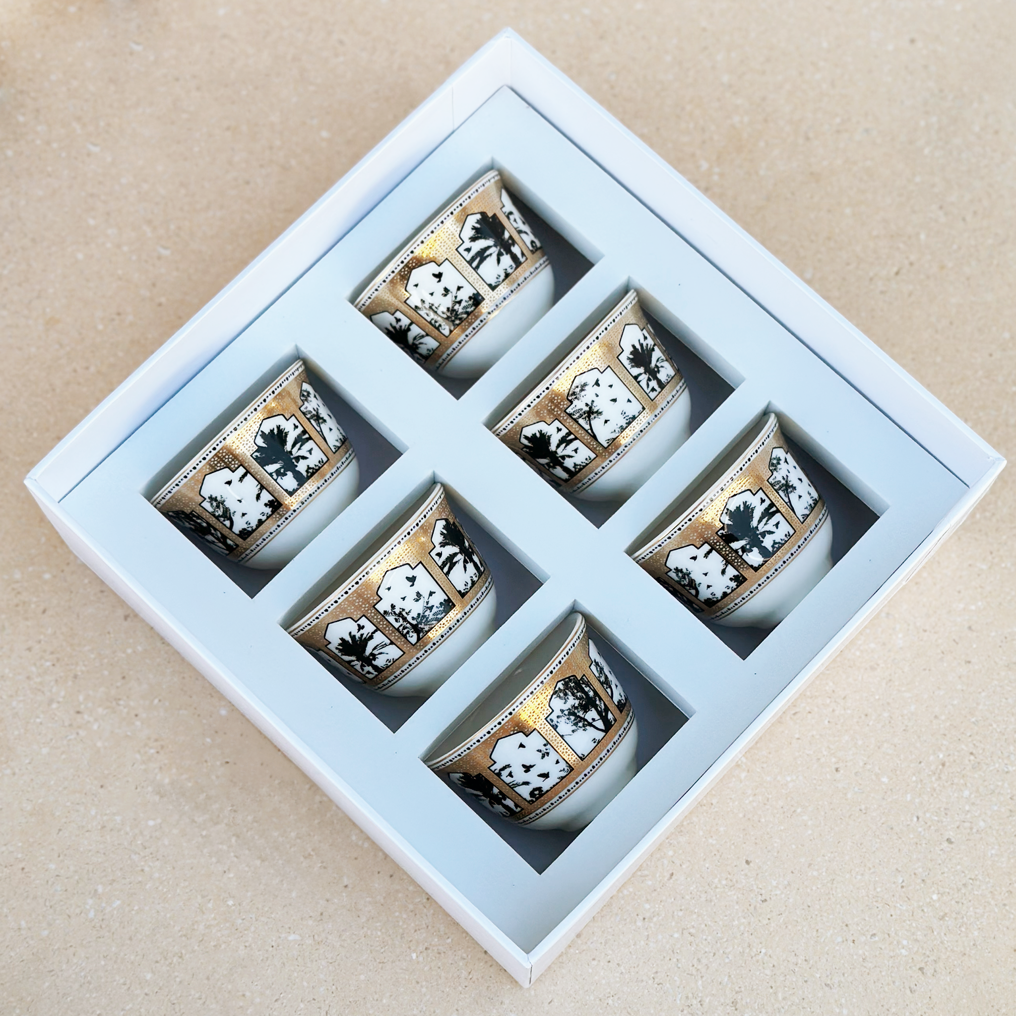 Gold Finyal - Set of 6