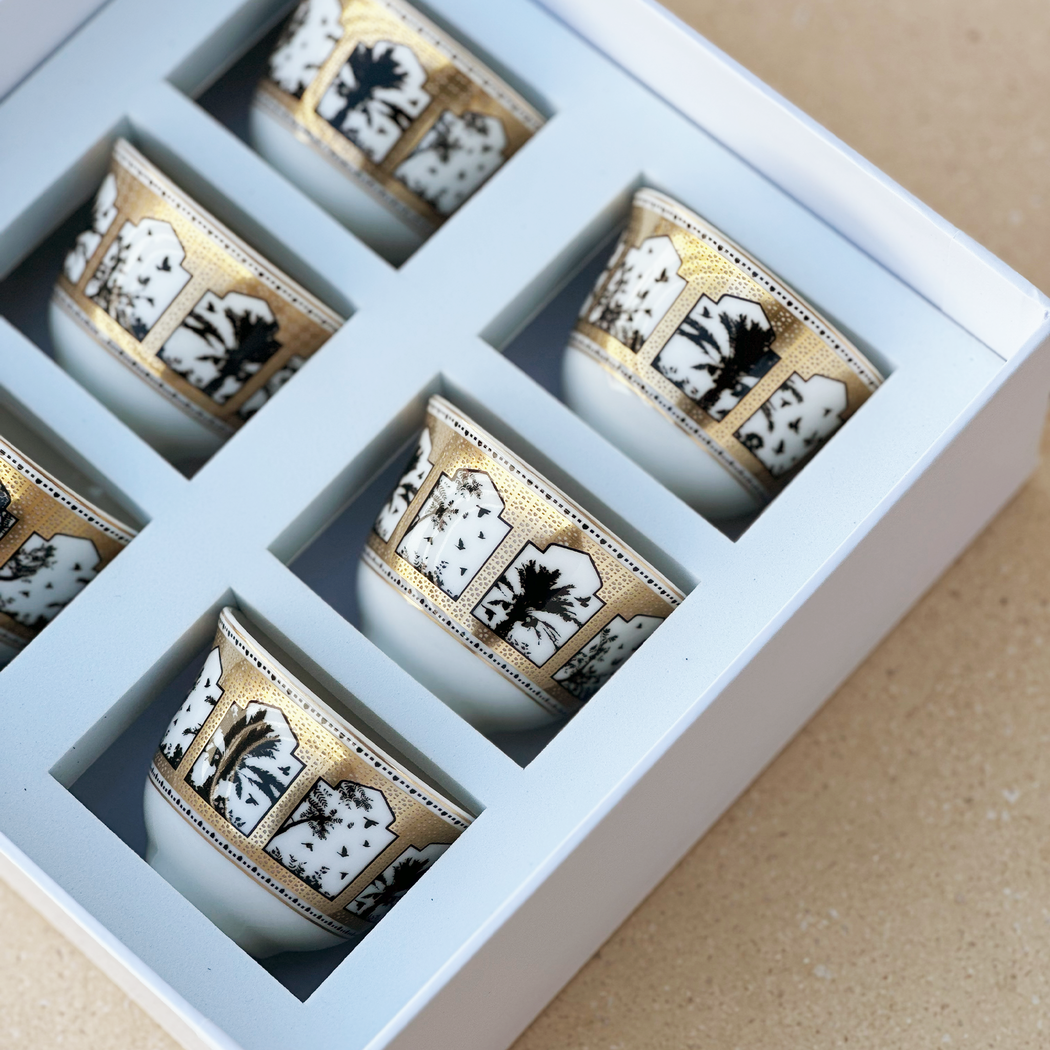 Gold Finyal - Set of 6