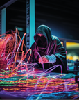 Neon Handicraft by Khalid Al Astad