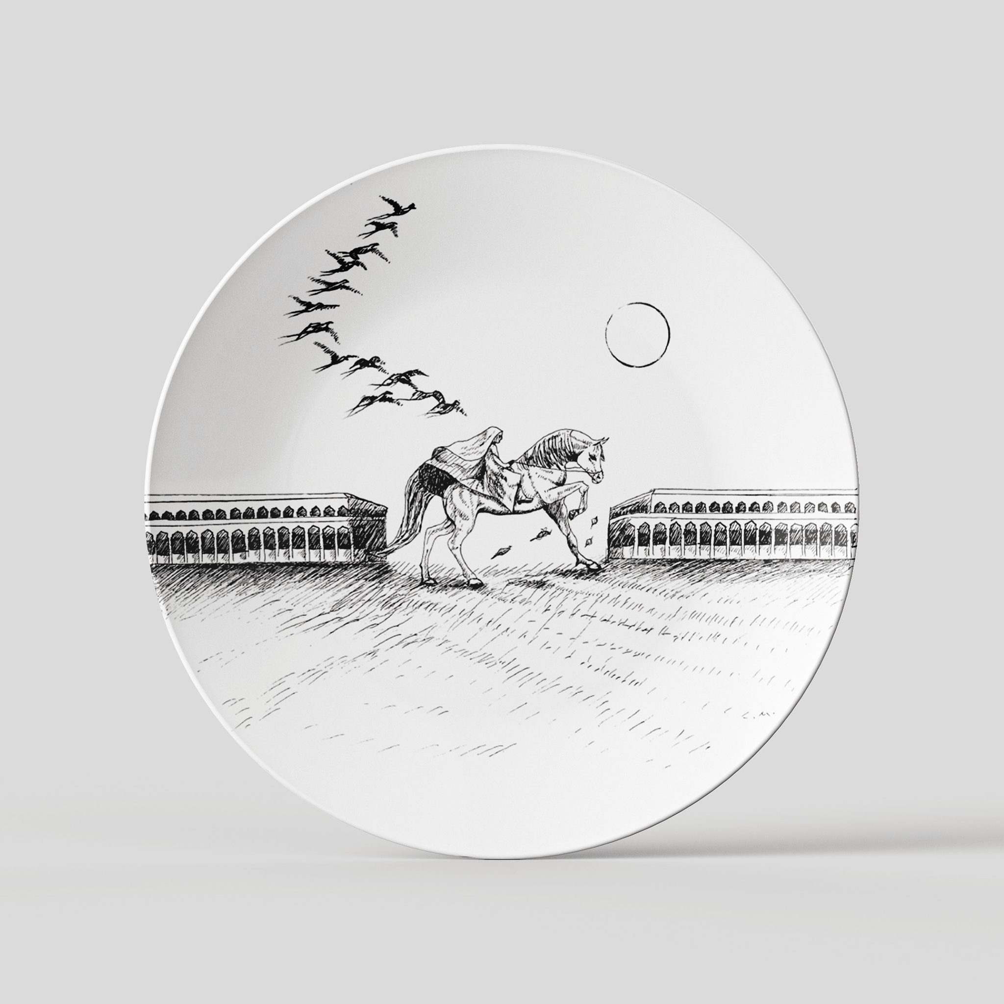 UAE Collection 1 - Set of 4 Large Plates