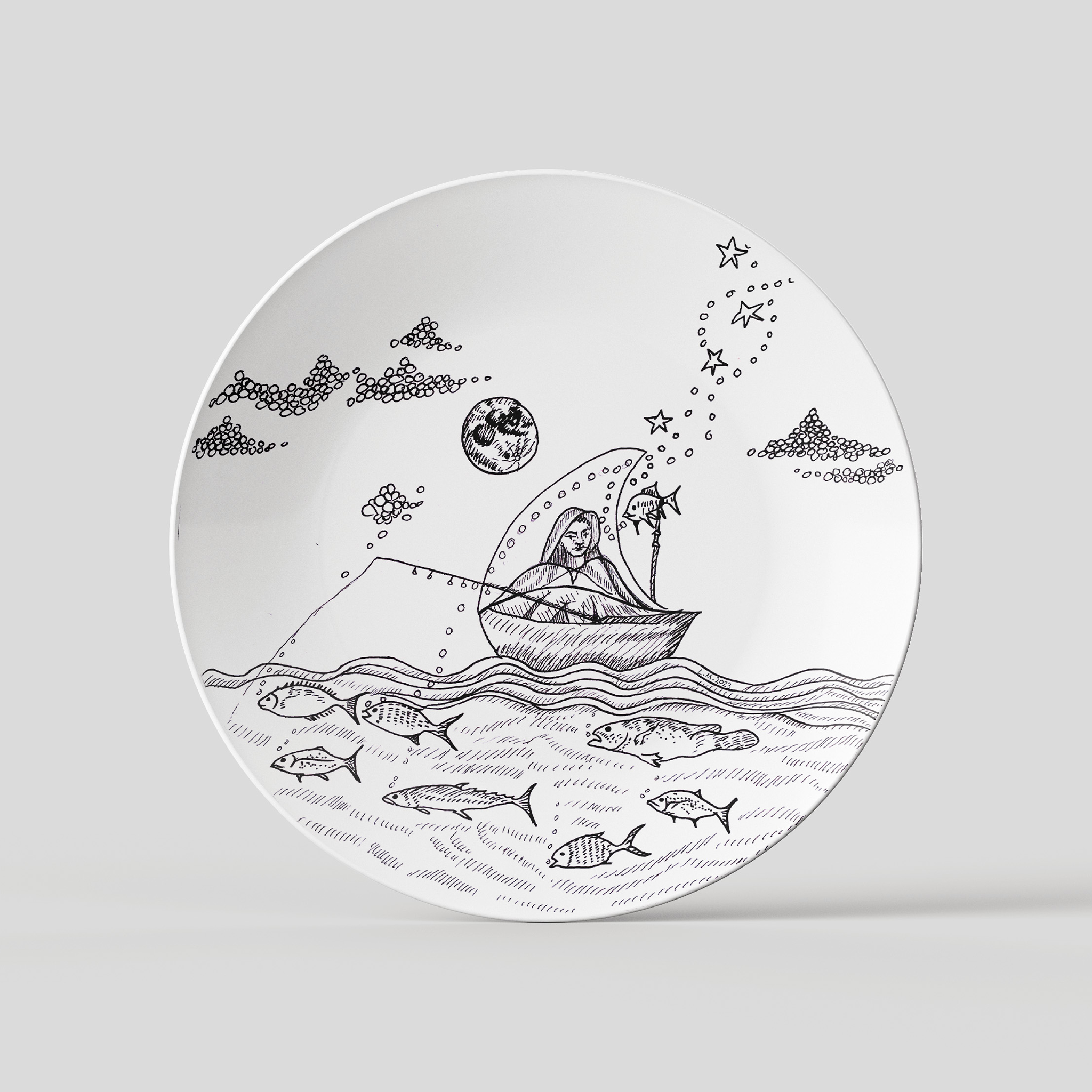 UAE Collection 1 - Set of 4 Large Plates