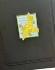 UAE Falcon Metal Sticker