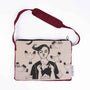 Origami Thoughts by Debjani Bhardwaj, linen bag with digitally printed artwork, 27 x 37 cm, Tashkeel