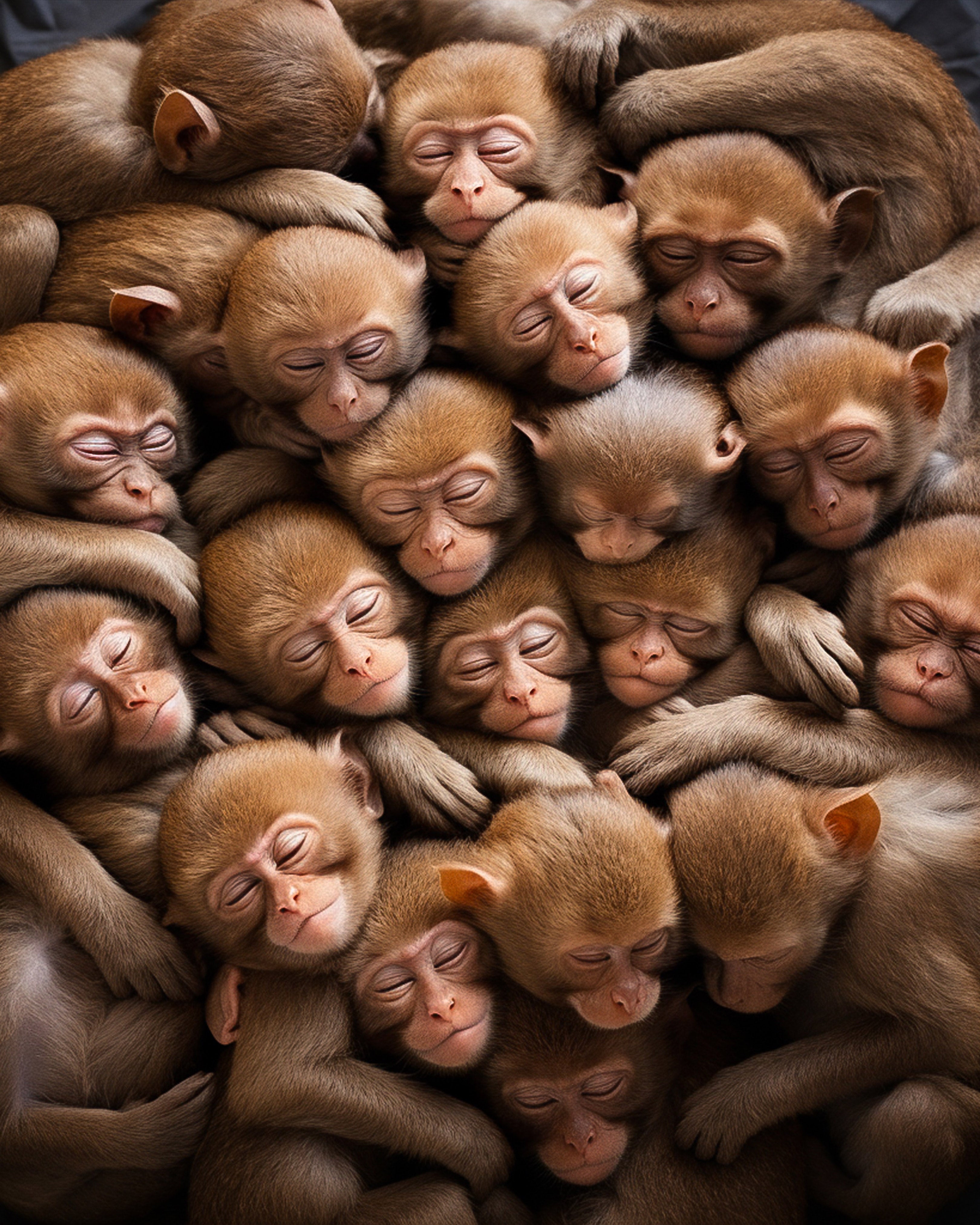 Monkeys by Jyo John Mulloor