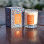 Rooh Candle Marigold by Curate Home, 100% soy wax scented candle, Tashkeel