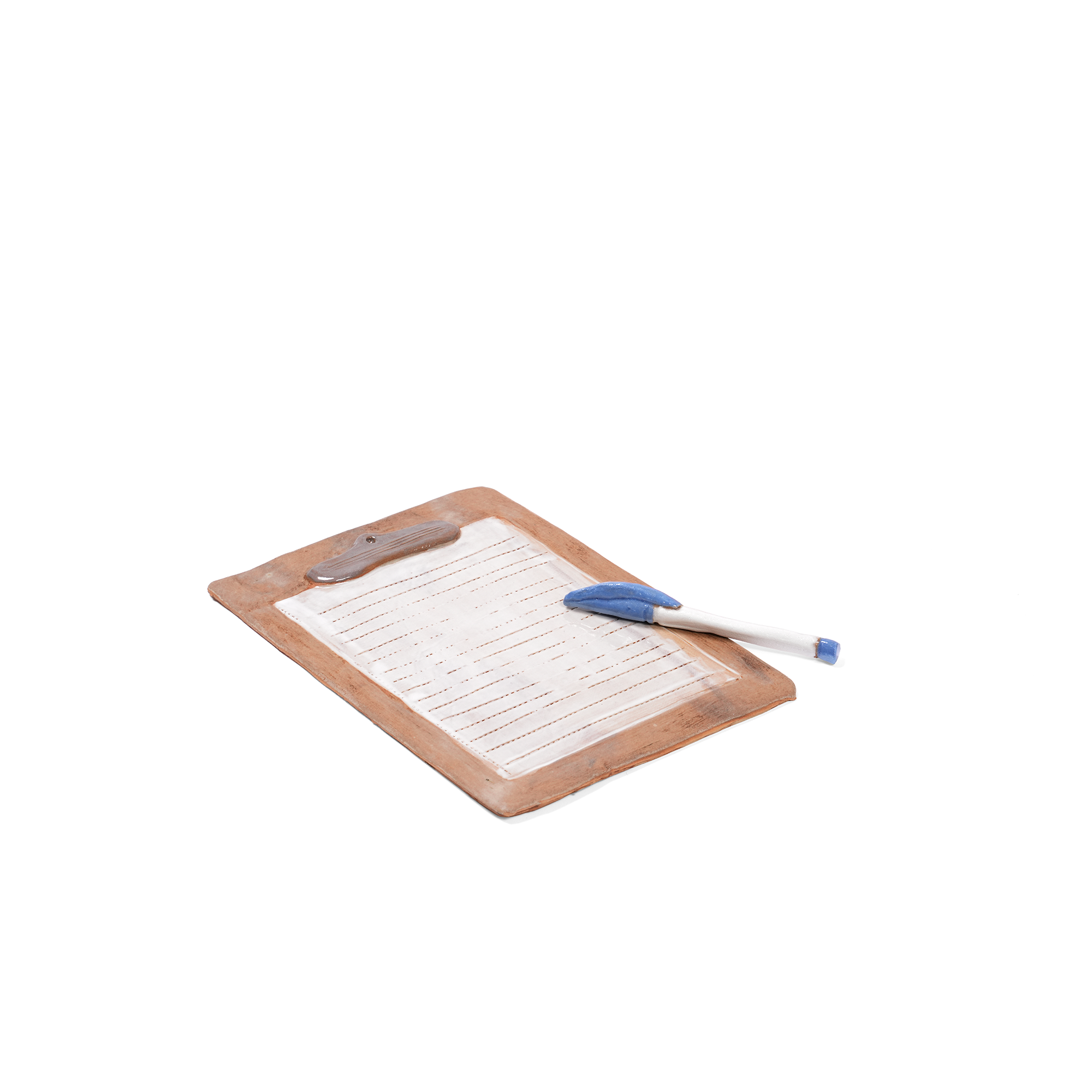 Clipboard and Bic Pen