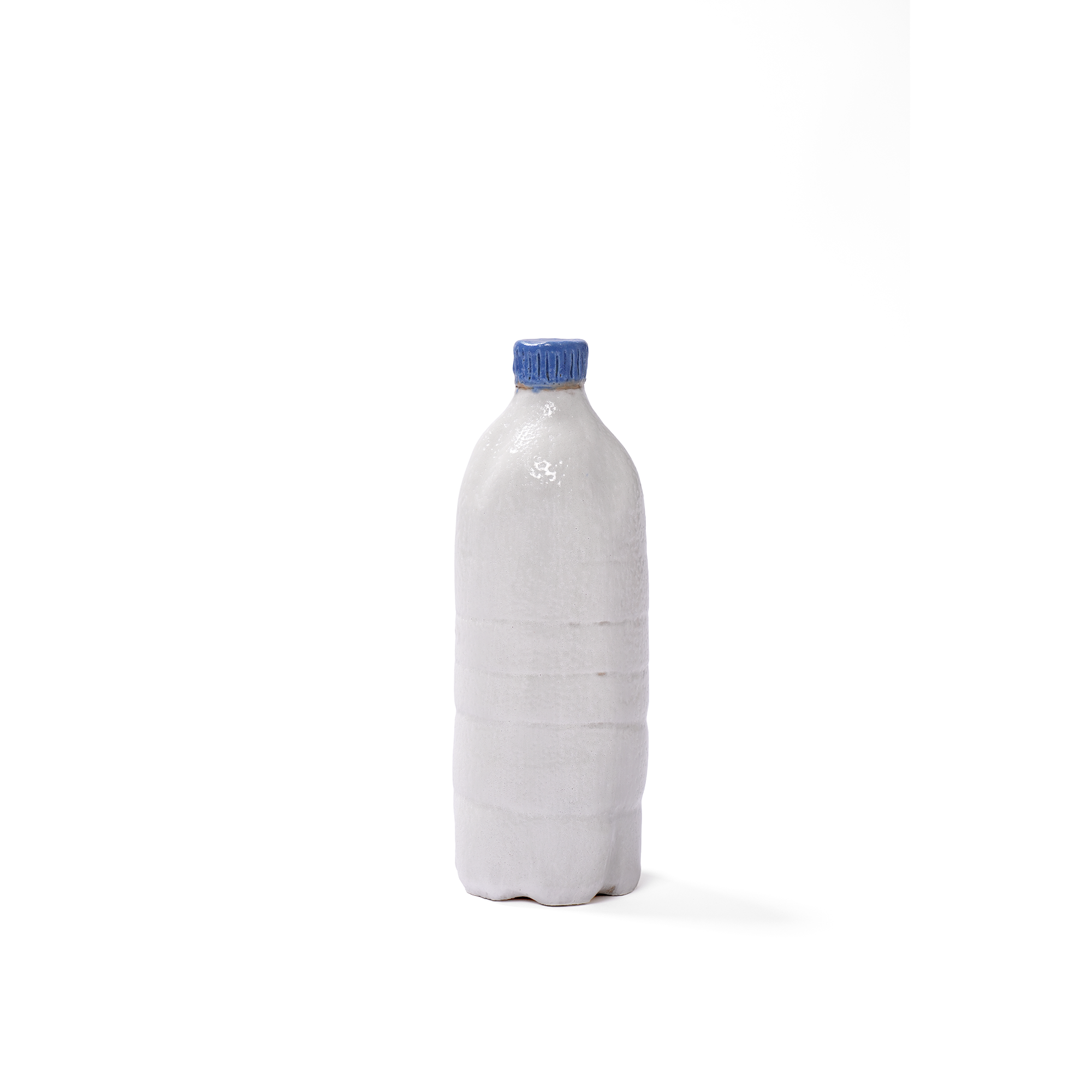Water Bottle with Blue Cap