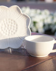 Flower Teacup & Saucer Set - Curate Home