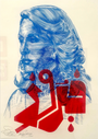 Fairouz, 2026 by Bassem Boules & Ibrahim Zaki, risograph print, 29.7 x 42 cm, from Khali Balak Men RISO at Tashkeel