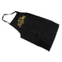Artist Apron in Black, premium cotton artist apron for studio practice, art supplies at Tashkeel