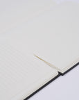 My Store Gazelle Collection sketchbook open with blank pages, featuring a soft cover and artistic design for drawing and note-taking.