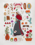 Palestinian Girl Sticker Sheet