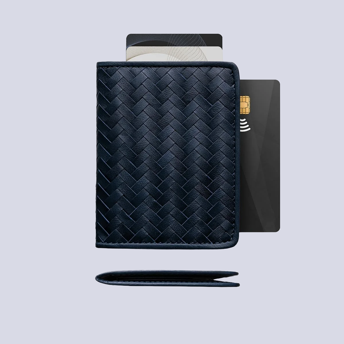 Herringbone Wallet