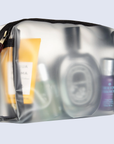 Herringbone Zip Around Toiletry Wash Bag
