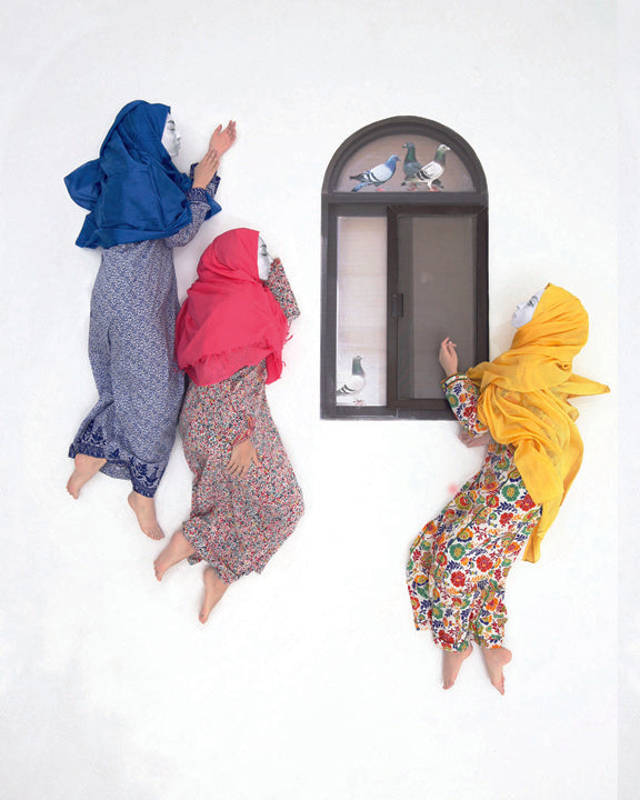 Red, Yellow &amp; Blue Sound Asleep by AFRA BIN DHAHER