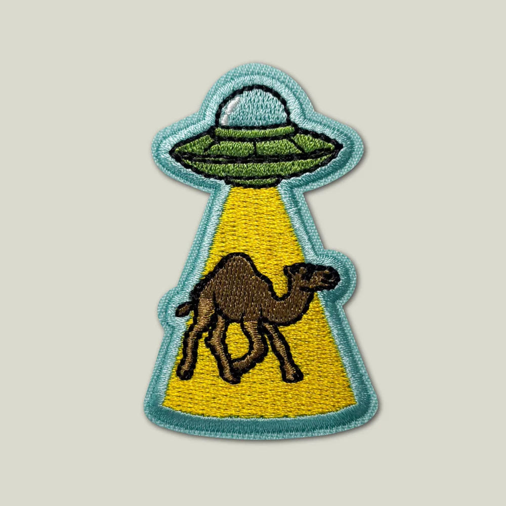 Space Camel Embroidered Patch
