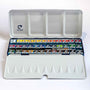 Van Gogh watercolour metal case set, 36 colours in half pans, art supplies at Tashkeel