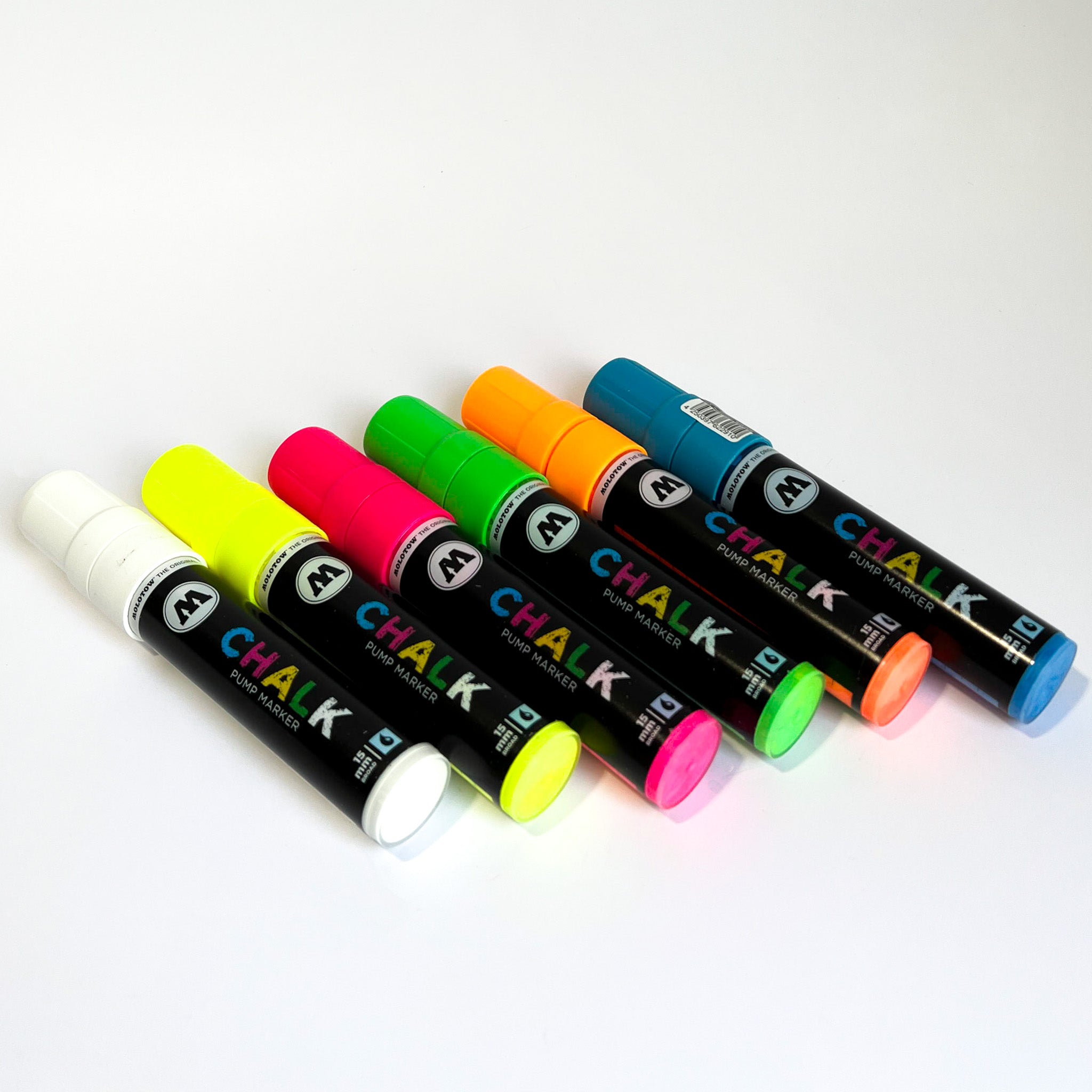 Molotow Chalk Pump Marker Neon Set 15mm