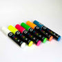 Molotow Chalk Pump Marker Neon Set 15mm, opaque quick-drying chalk markers, art supplies at Tashkeel