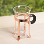 Copper & Glass Cup - Set of 2