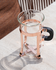 Copper & Glass Cup - Set of 2
