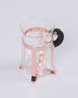 Copper & Glass Cup - Set of 2
