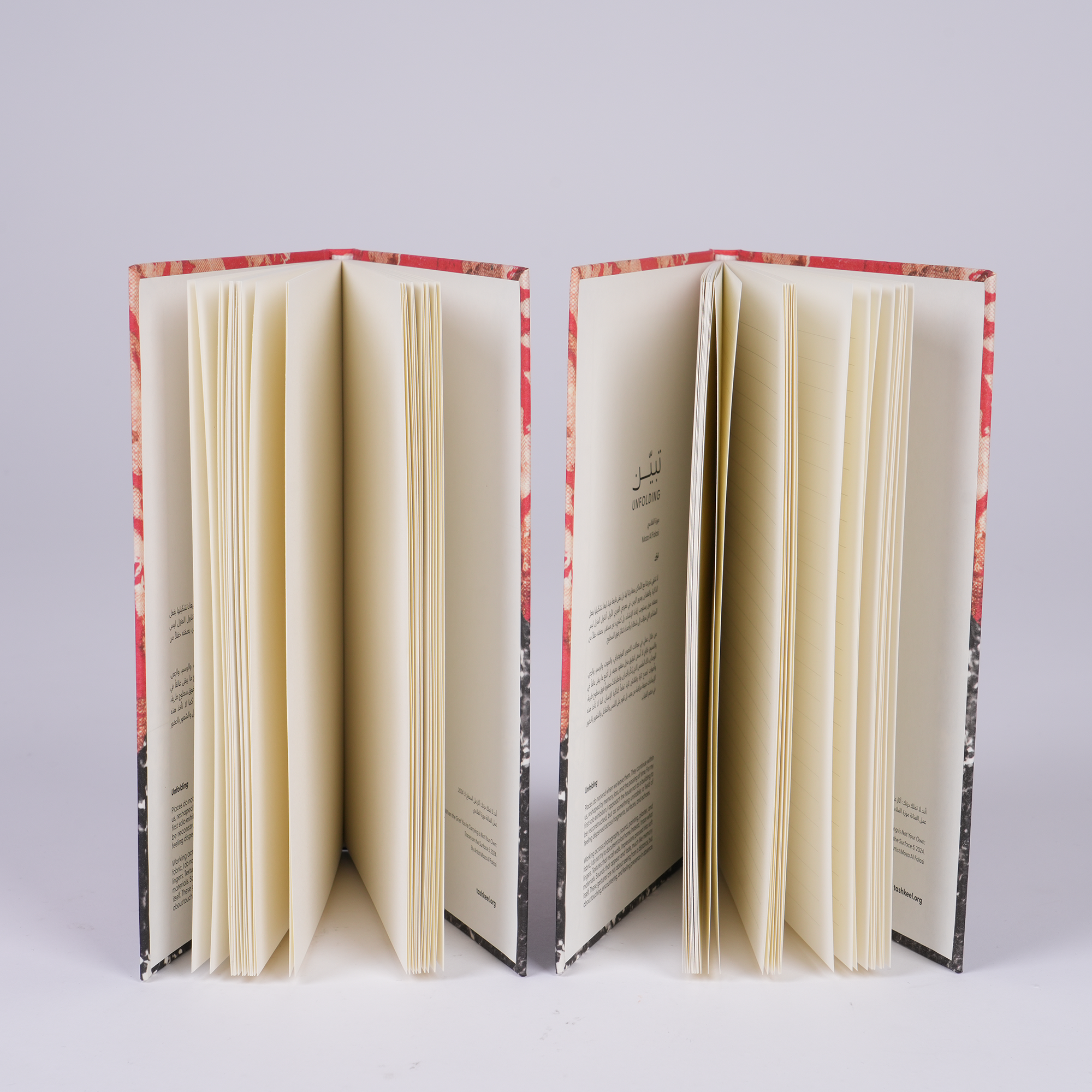 Unfolding - Exhibition Notebook