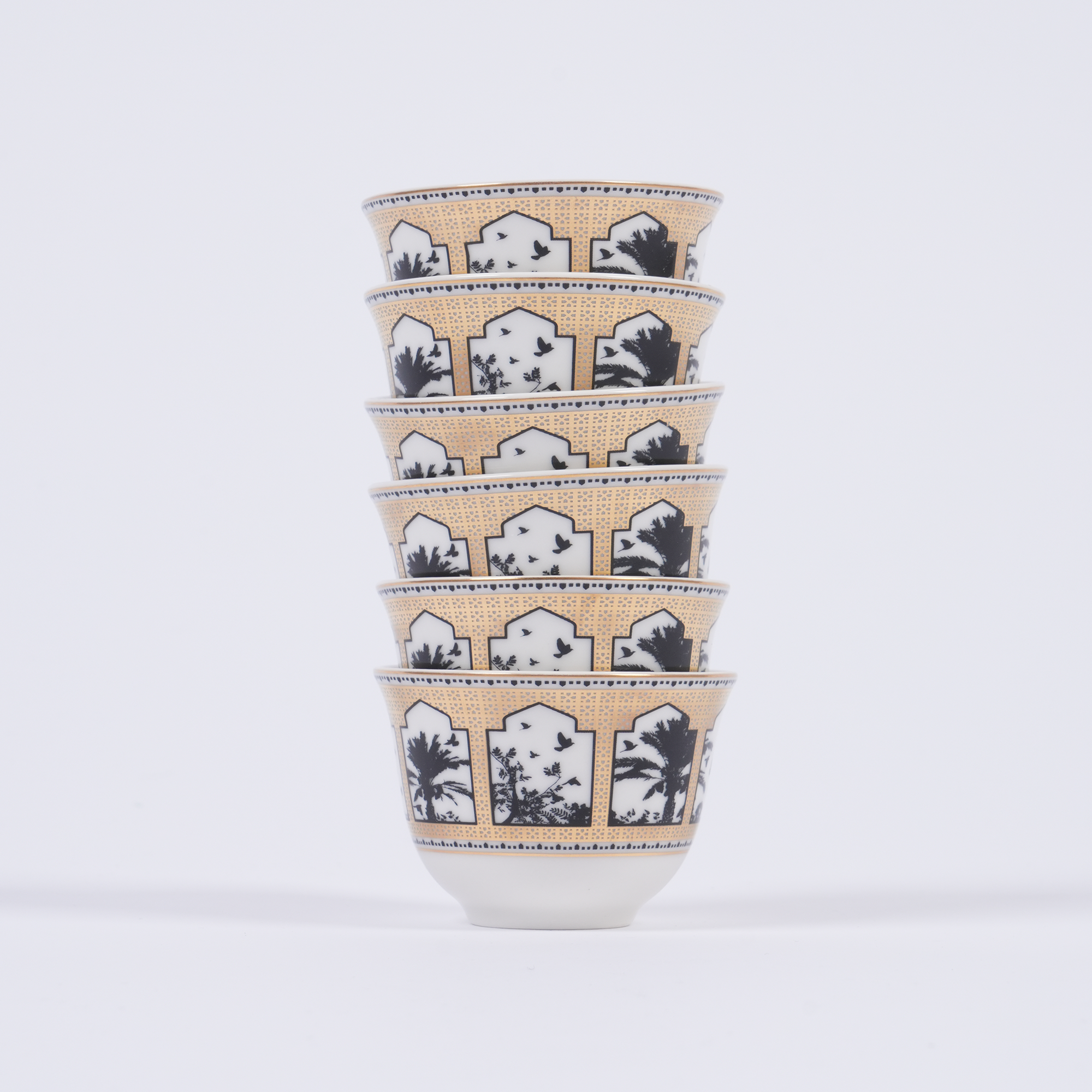 Gold Finyal - Set of 6