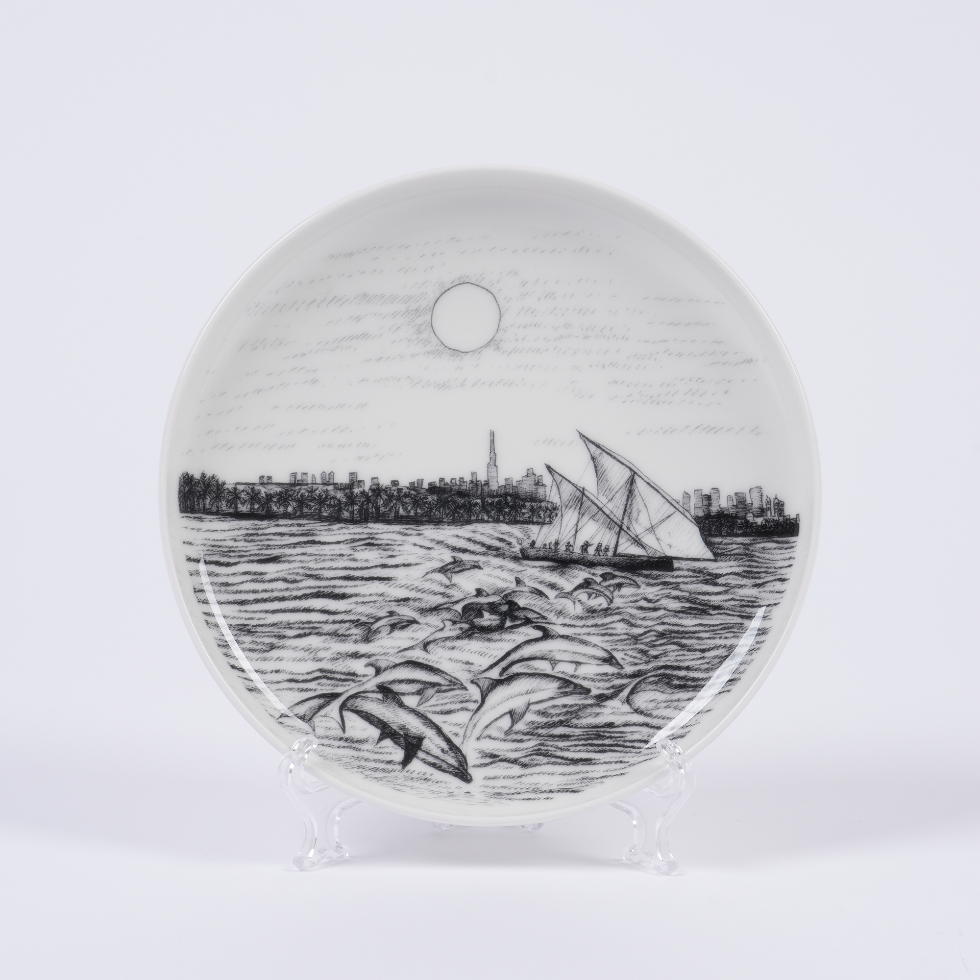 UAE Collection 1 - Set of 4 Deep Small Plates