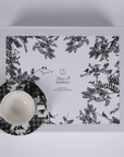 Black Gerbou Cup & Saucer