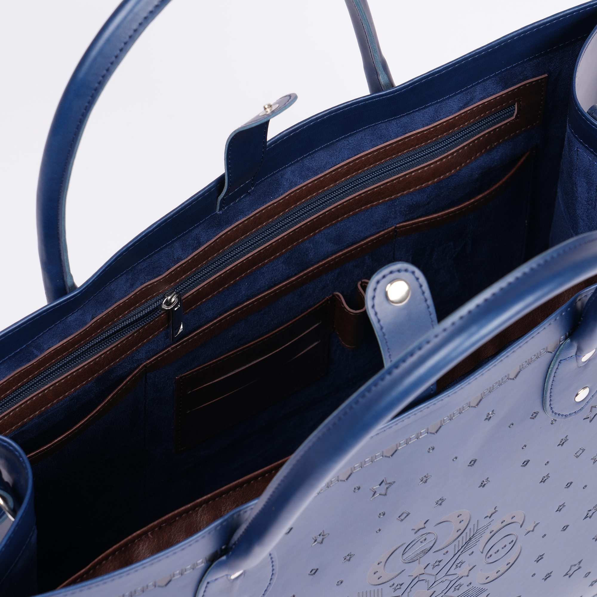 Short Travel Bag - Navy Blue